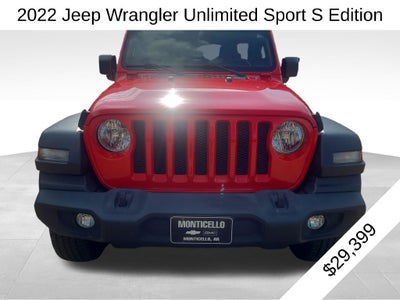 2022 Jeep Wrangler Unlimited Sport S 4x4