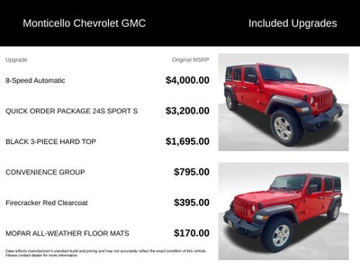 2022 Jeep Wrangler Unlimited Sport S 4x4