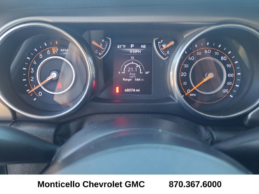 2018 Jeep Wrangler Unlimited Sport S 4x4