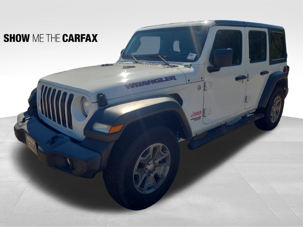2018 Jeep Wrangler Unlimited Sport S 4x4