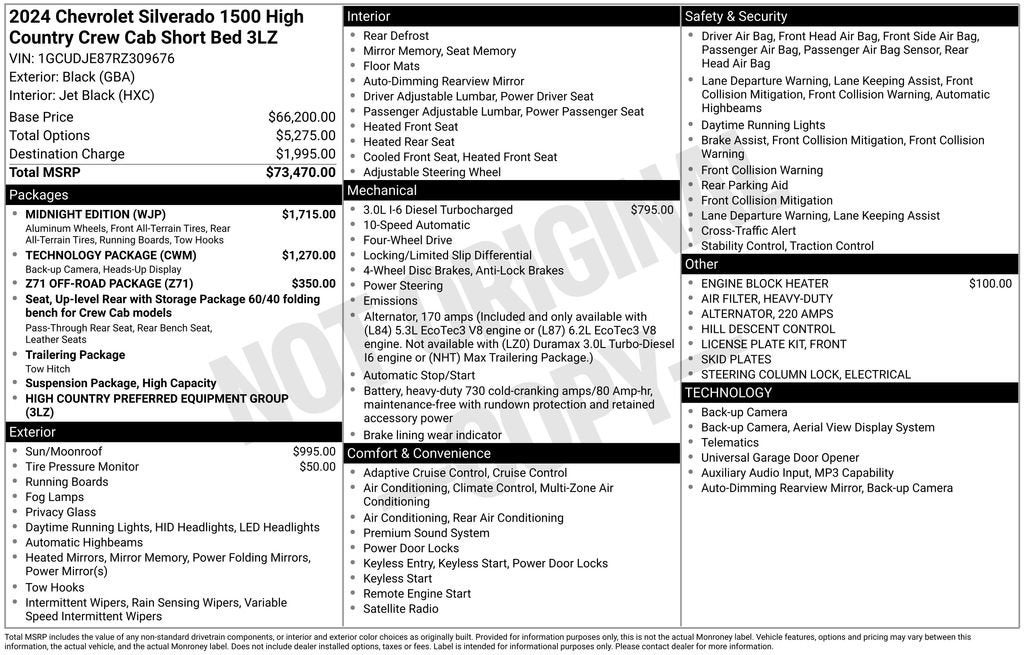 2024 Chevrolet Silverado 1500 High Country