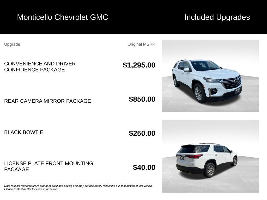 2023 Chevrolet Traverse LT Cloth