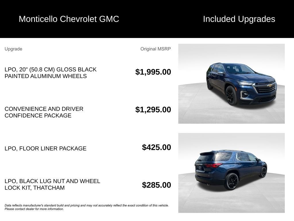 2023 Chevrolet Traverse LT Cloth