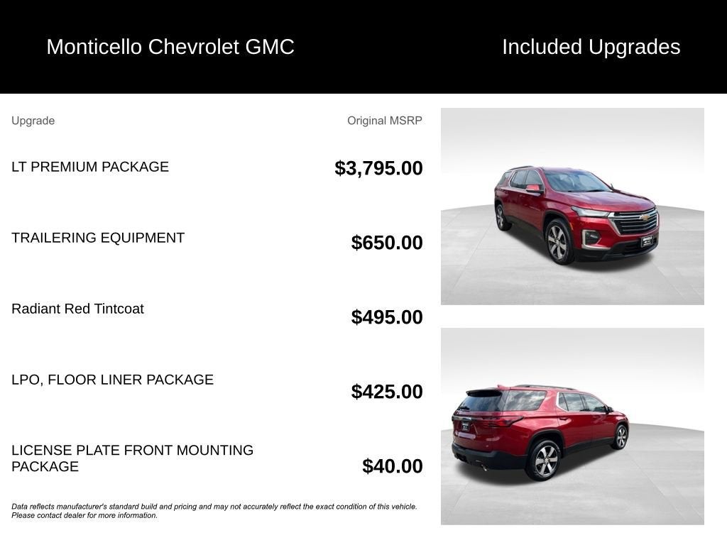 2023 Chevrolet Traverse LT Leather