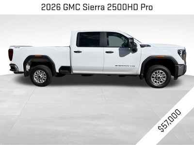 2026 GMC Sierra 2500 HD Pro