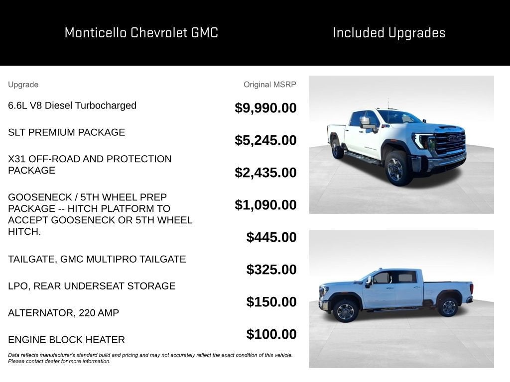 2026 GMC Sierra 2500 HD SLT