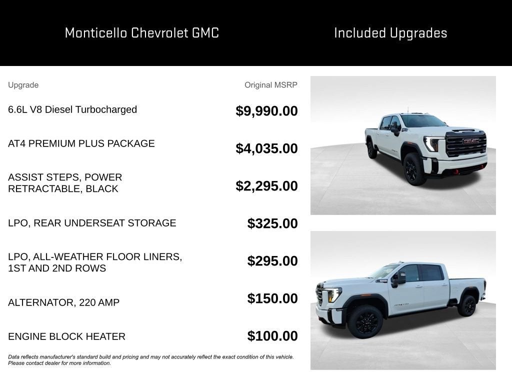 2026 GMC Sierra 2500 HD AT4