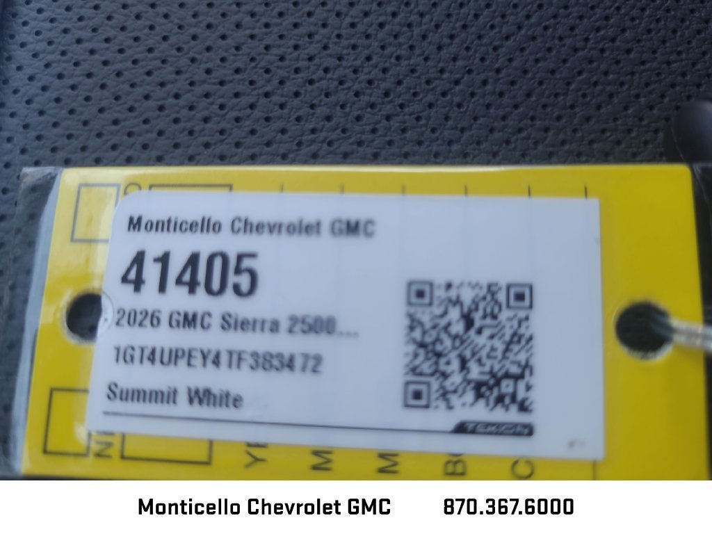2026 GMC Sierra 2500 HD AT4