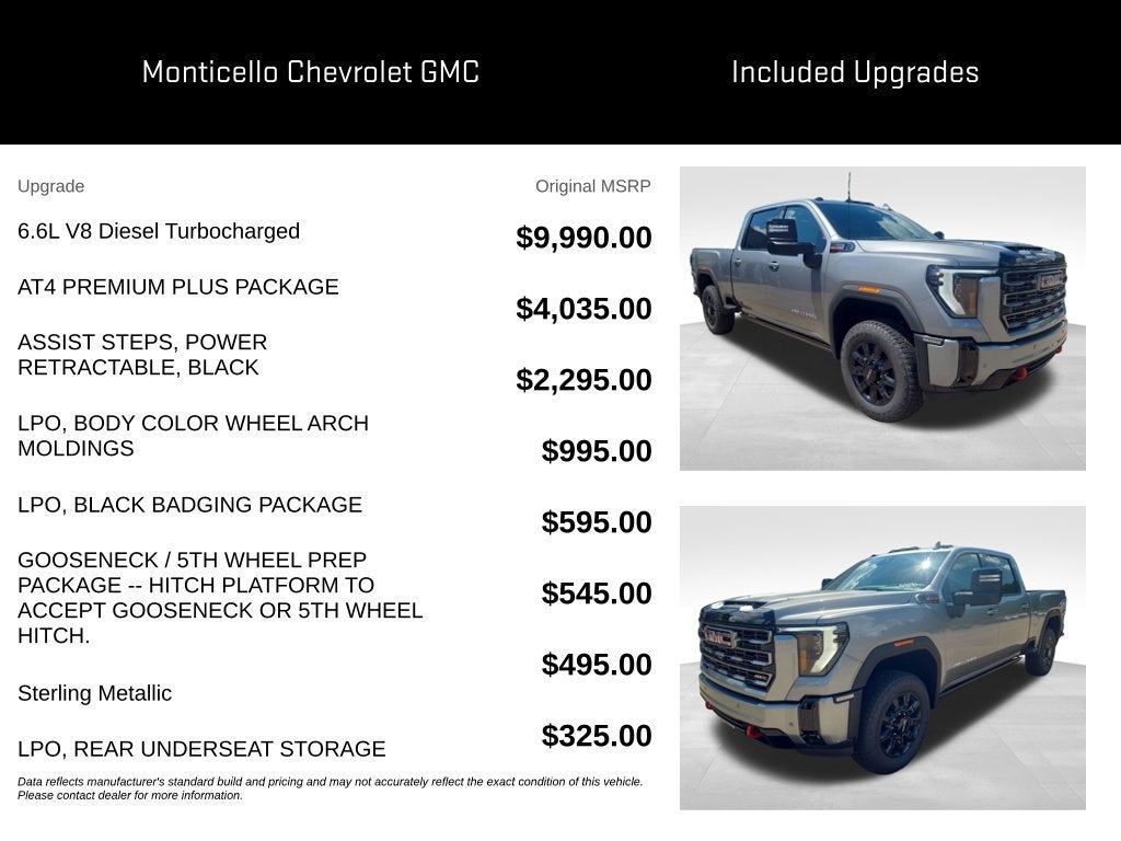 2026 GMC Sierra 2500 HD AT4