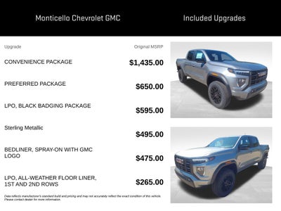 2026 GMC Canyon Elevation