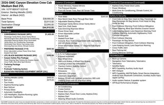 2026 GMC Canyon Elevation
