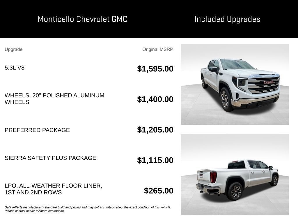 2026 GMC Sierra 1500 SLE