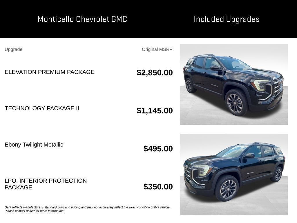 2027 GMC Terrain Elevation
