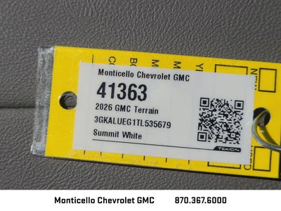 2026 GMC Terrain Elevation