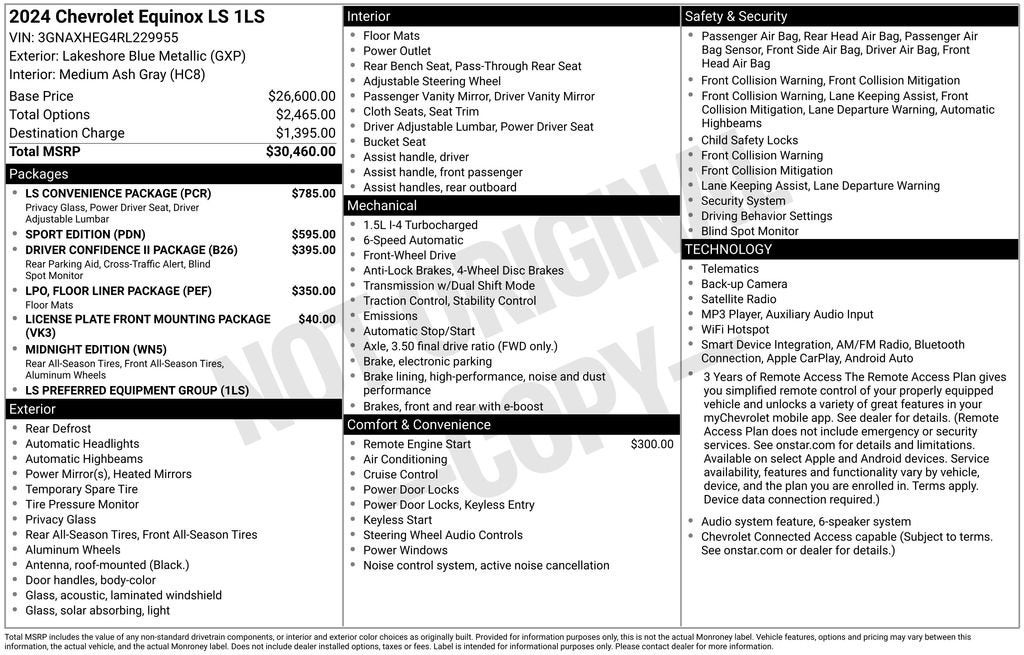 2024 Chevrolet Equinox LS