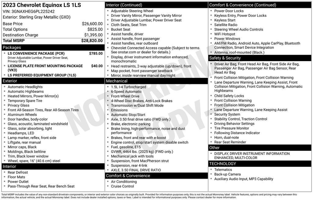 2023 Chevrolet Equinox LS
