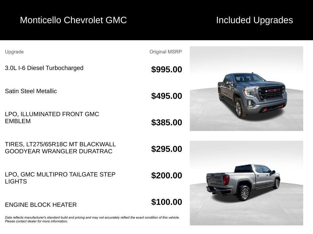 2021 GMC Sierra 1500 AT4