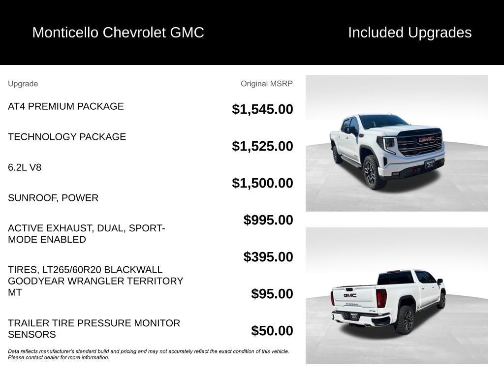 2025 GMC Sierra 1500 AT4