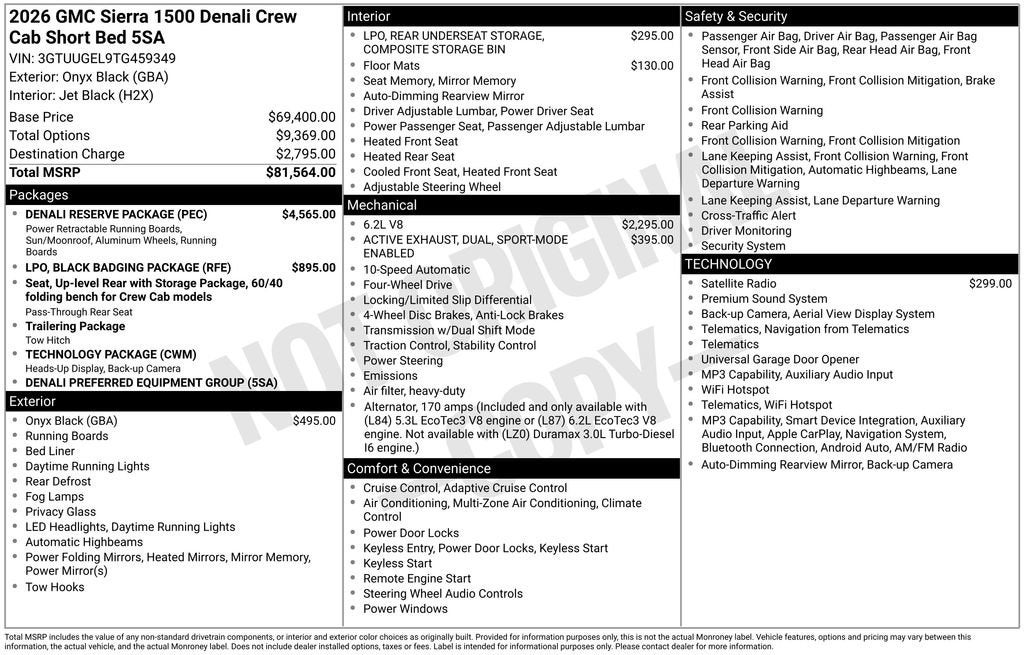 2026 GMC Sierra 1500 Denali - Photo 33