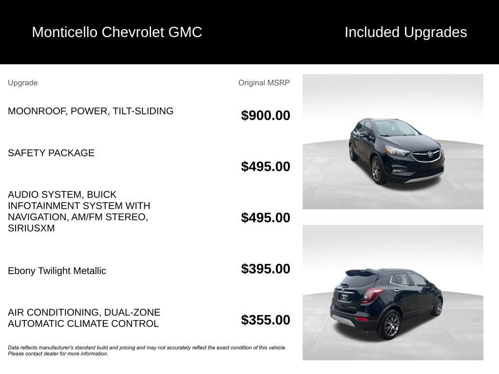 2018 Buick Encore Sport Touring