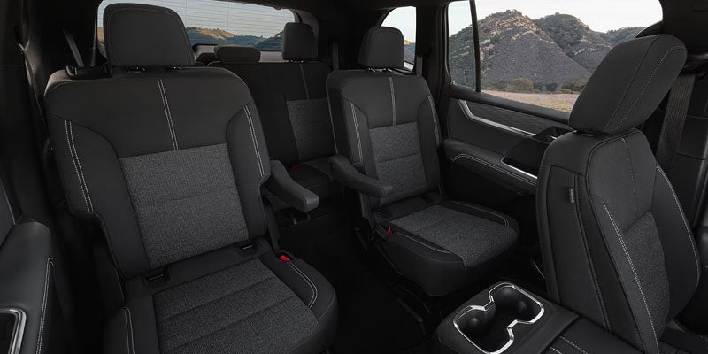 GMC Acadia interior view