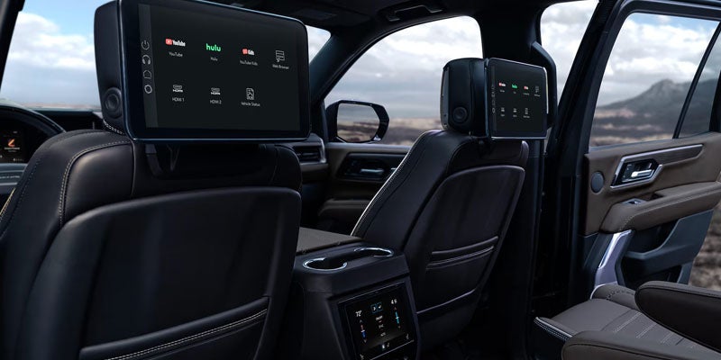 2026 GMC Yukon leather-appointed seats.